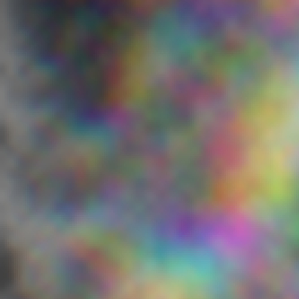 b&w perlin noise with a rainbow sheen that looks like an oil spill